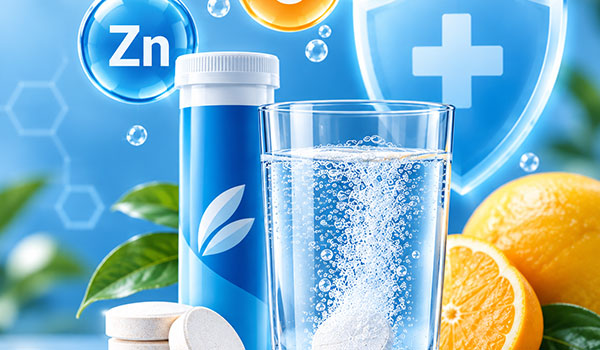 مزایای قرص جوشان زینک پلاس ویتامین C